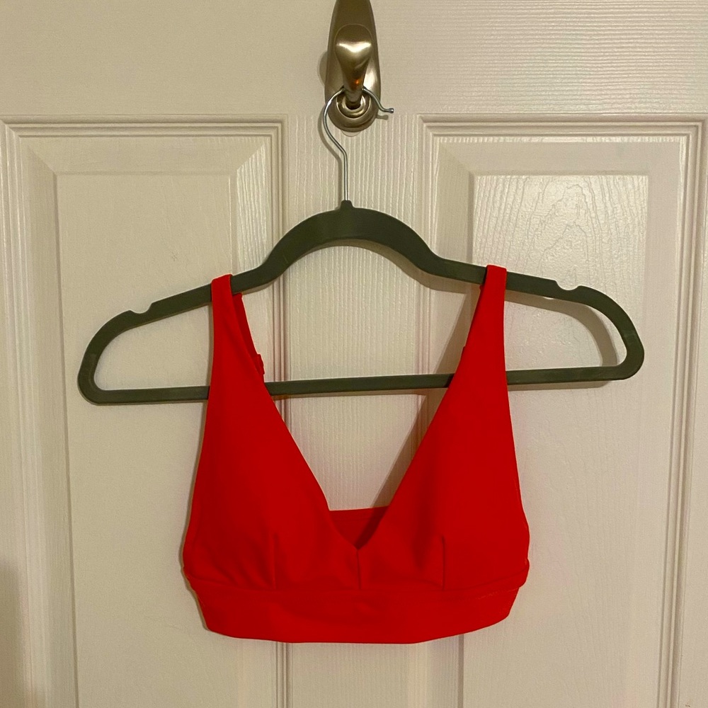 aerie Longline Triangle Bikini Top
